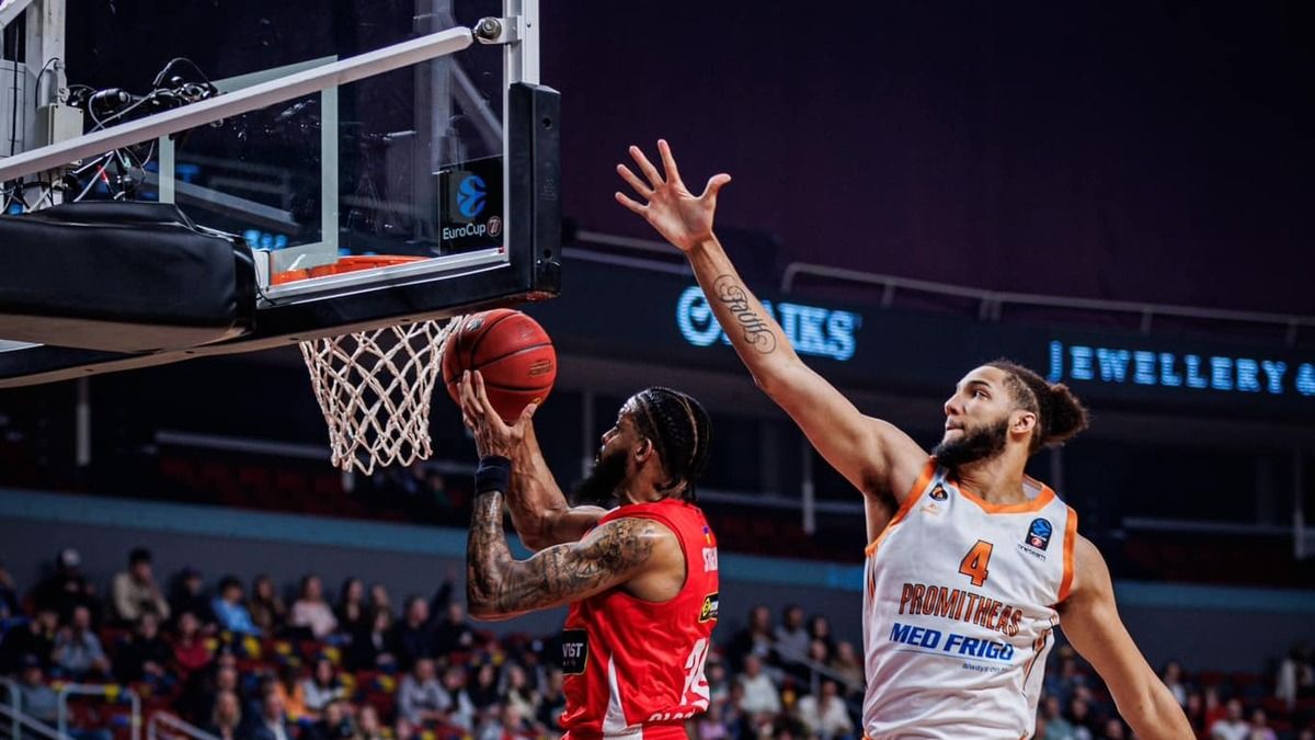 Прометей - Промітеас - результат чвертьфінального матчу Єврокубка Прометей - Промітеас - результат чвертьфінального матчу Єврокубка