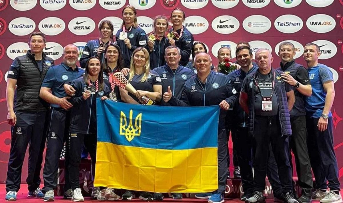 Україна виграла командний залік чемпіонату Європи-2023 по жіночій боротьбі Україна виграла командний залік чемпіонату Європи-2023 по жіночій боротьбі