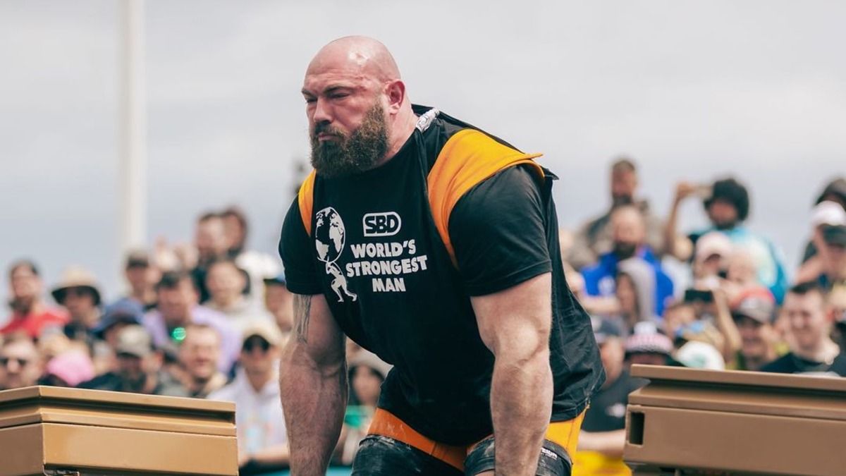 Олексій Новіков завоював бронзу на турнірі World’s Strongest Man