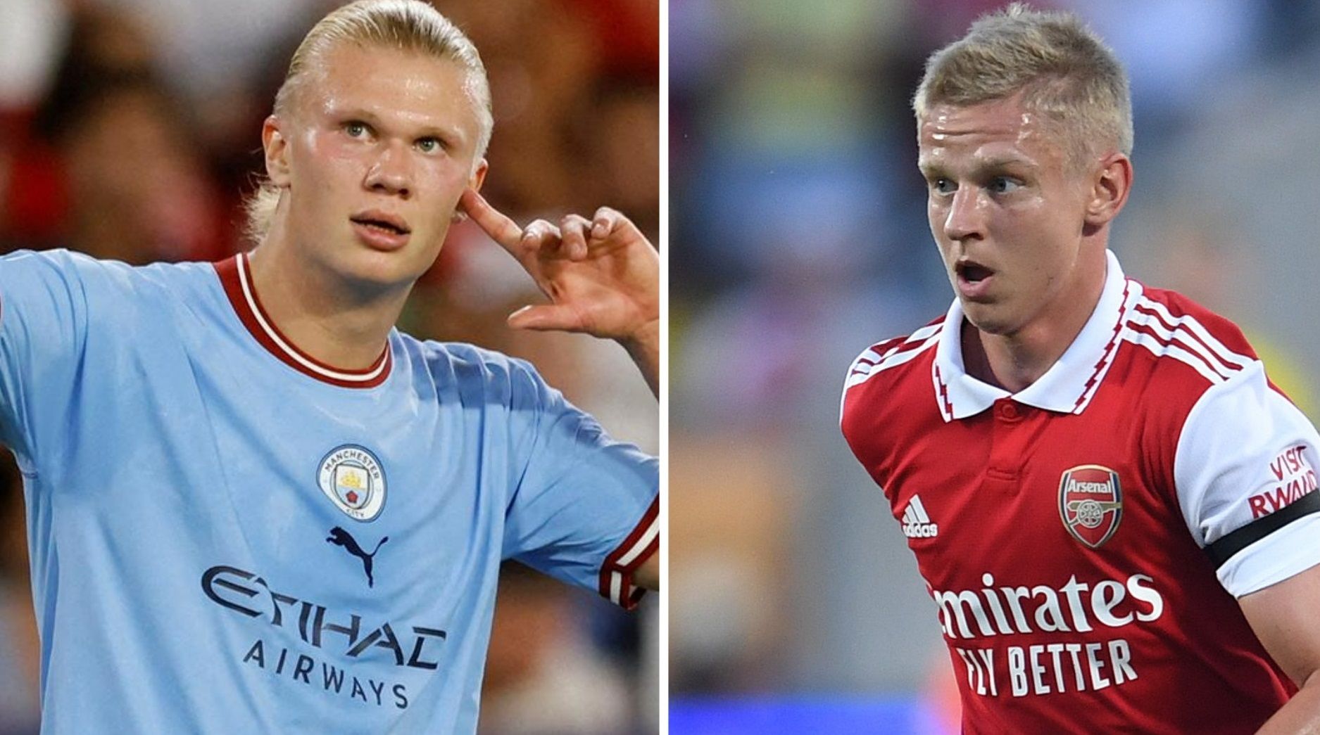 Эрлинг Холанд и Александр Зинченко Эрлинг Холанд и Александр Зинченко