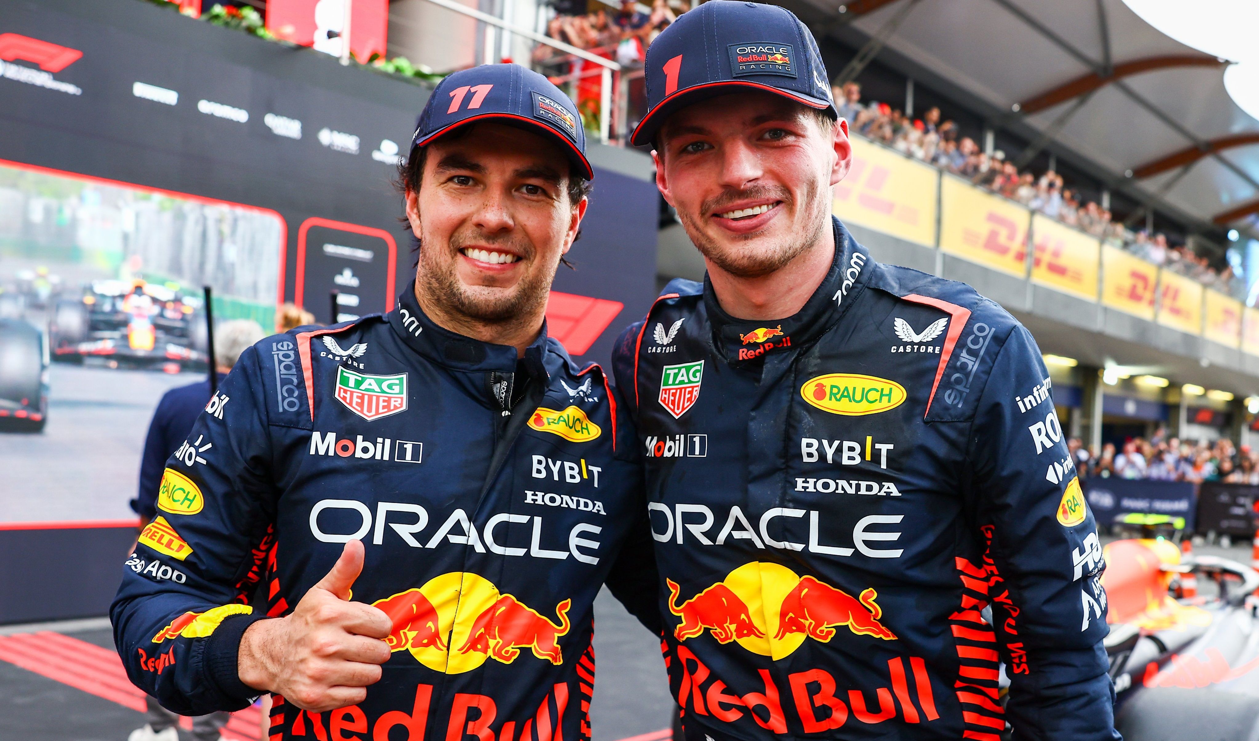 Серхіо Перес та Макс Ферстаппен Серхіо Перес та Макс Ферстаппен
