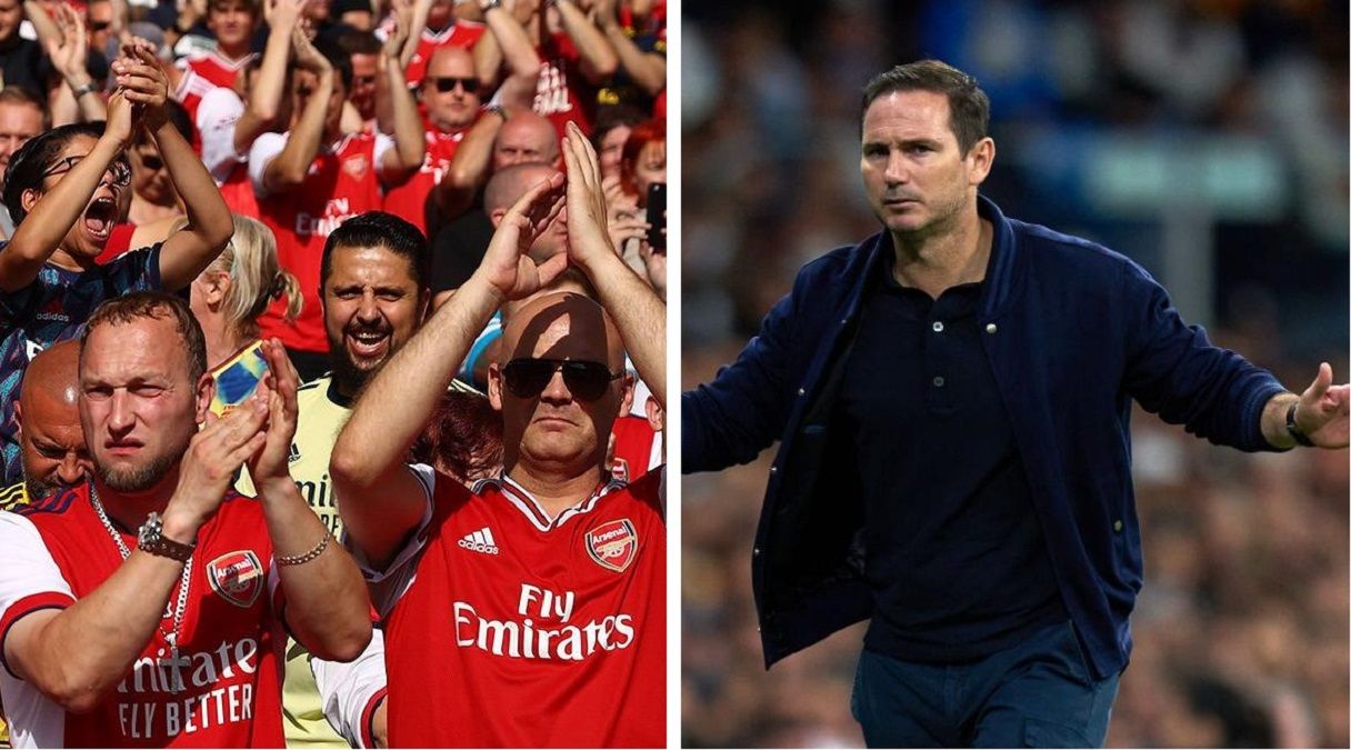 Фанати Арсенала заспівали про тренера Челсі Френка Лемпарда після 3:0 – відео Фанати Арсенала заспівали про тренера Челсі Френка Лемпарда після 3:0 – відео