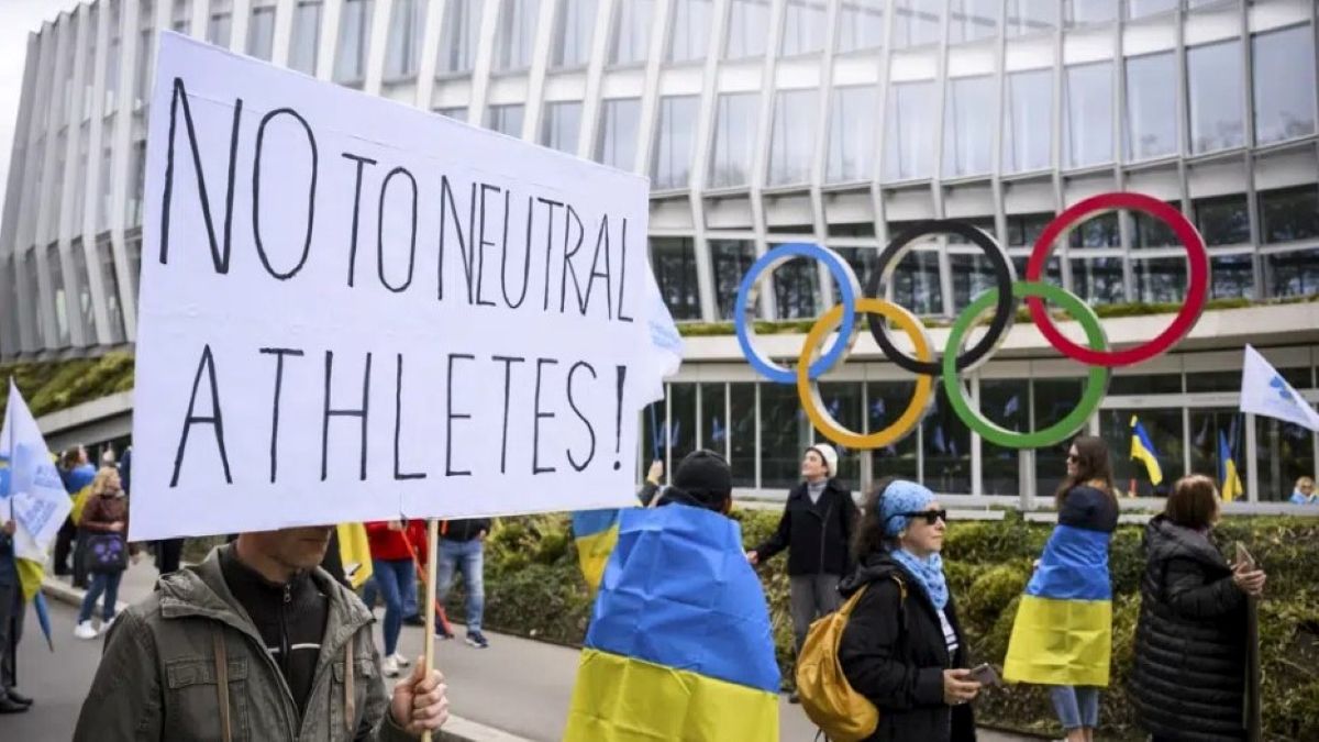 Україна виступає проти допуску росіян до Олімпіади-2024 Україна виступає проти допуску росіян до Олімпіади-2024