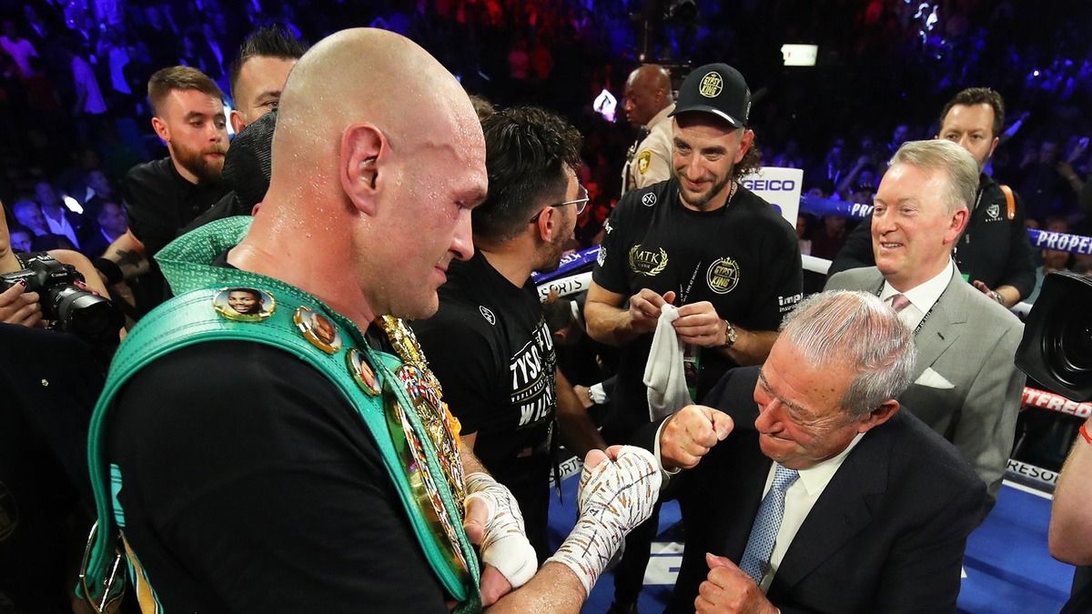 Хто стане наступним суперником Ф'юрі - коментар Боба Арума Хто стане наступним суперником Ф'юрі - коментар Боба Арума