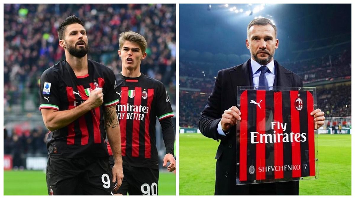 Нападник Мілану Олів'є Жиру про свого кумира дитинства Андрія Шевченка Нападник Мілану Олів'є Жиру про свого кумира дитинства Андрія Шевченка