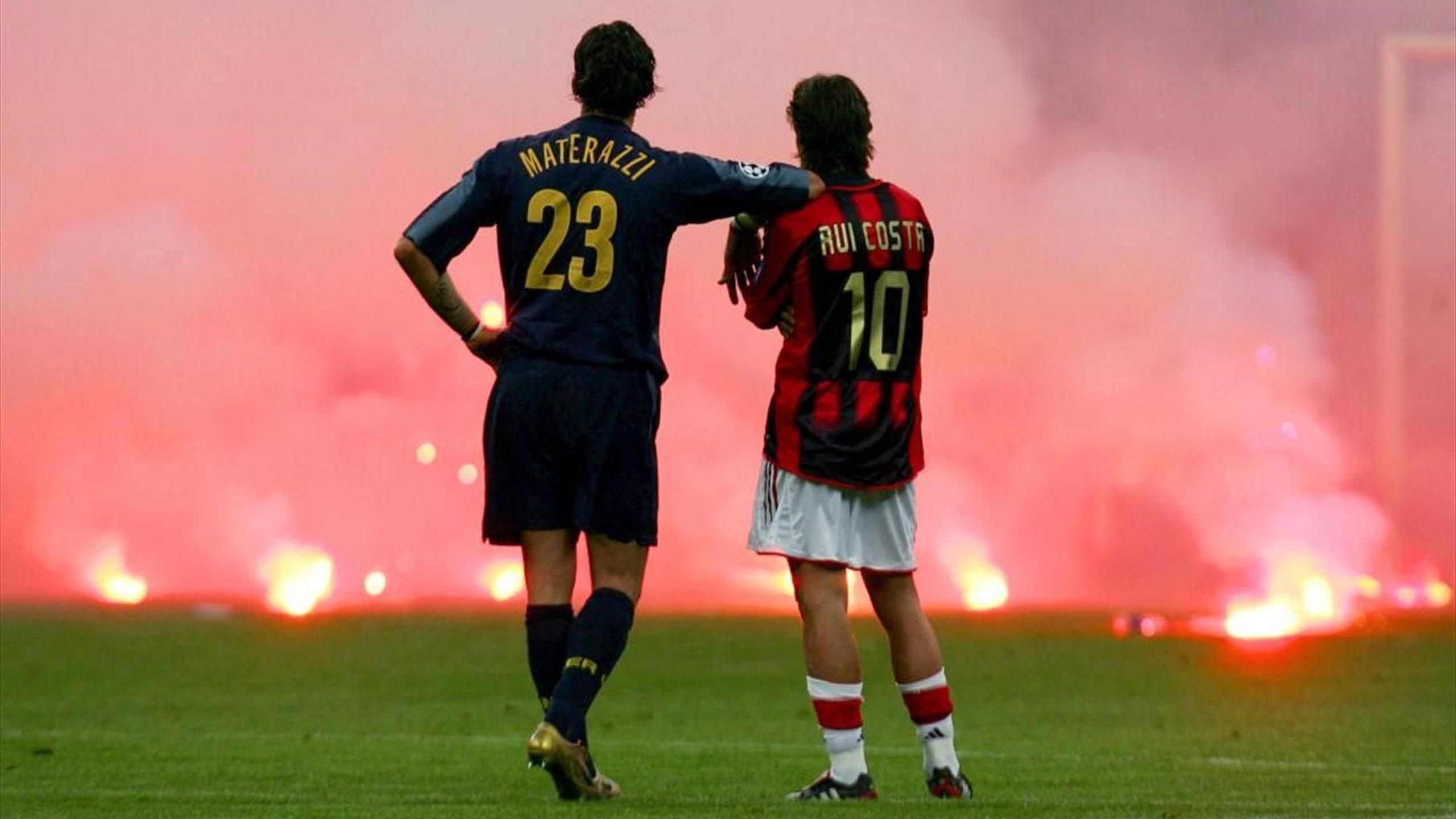 Матч между Миланом и Интером в 2005 году
