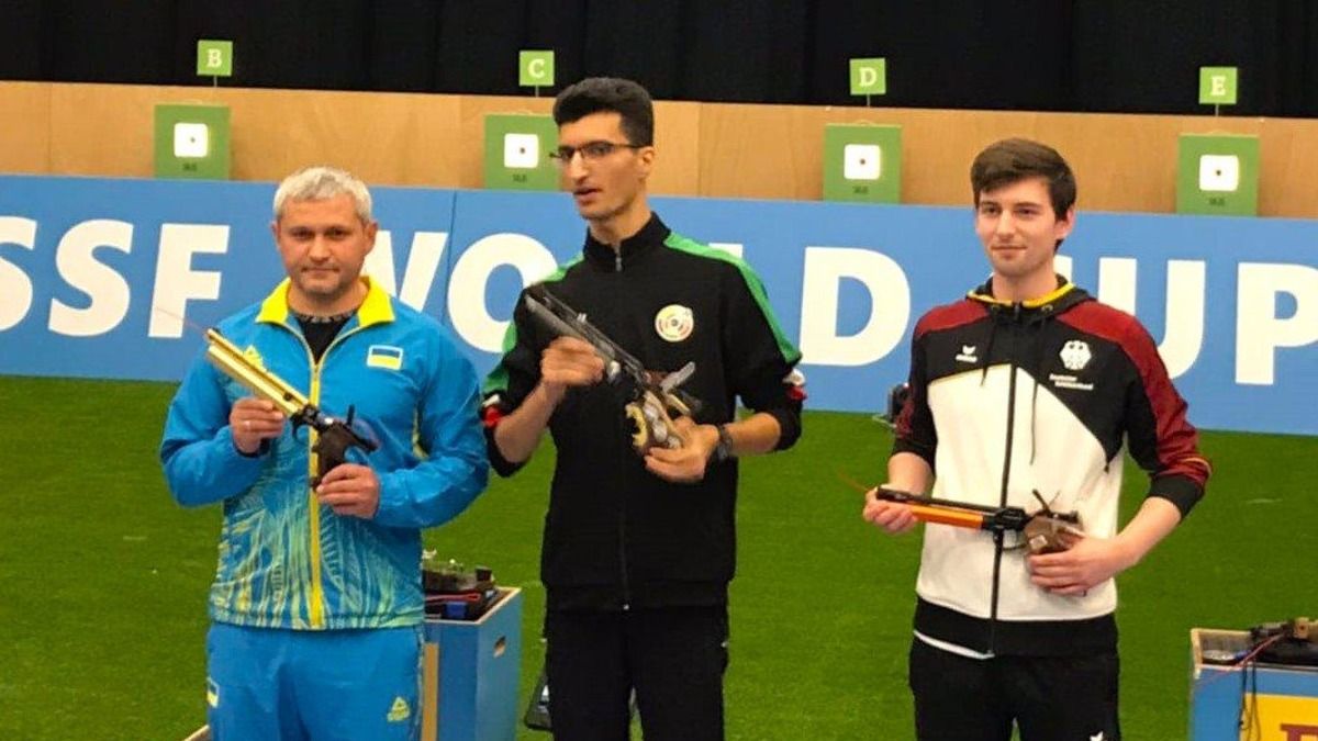 Олег Омельчук - срібний призер Кубка світу з кульової стрільби