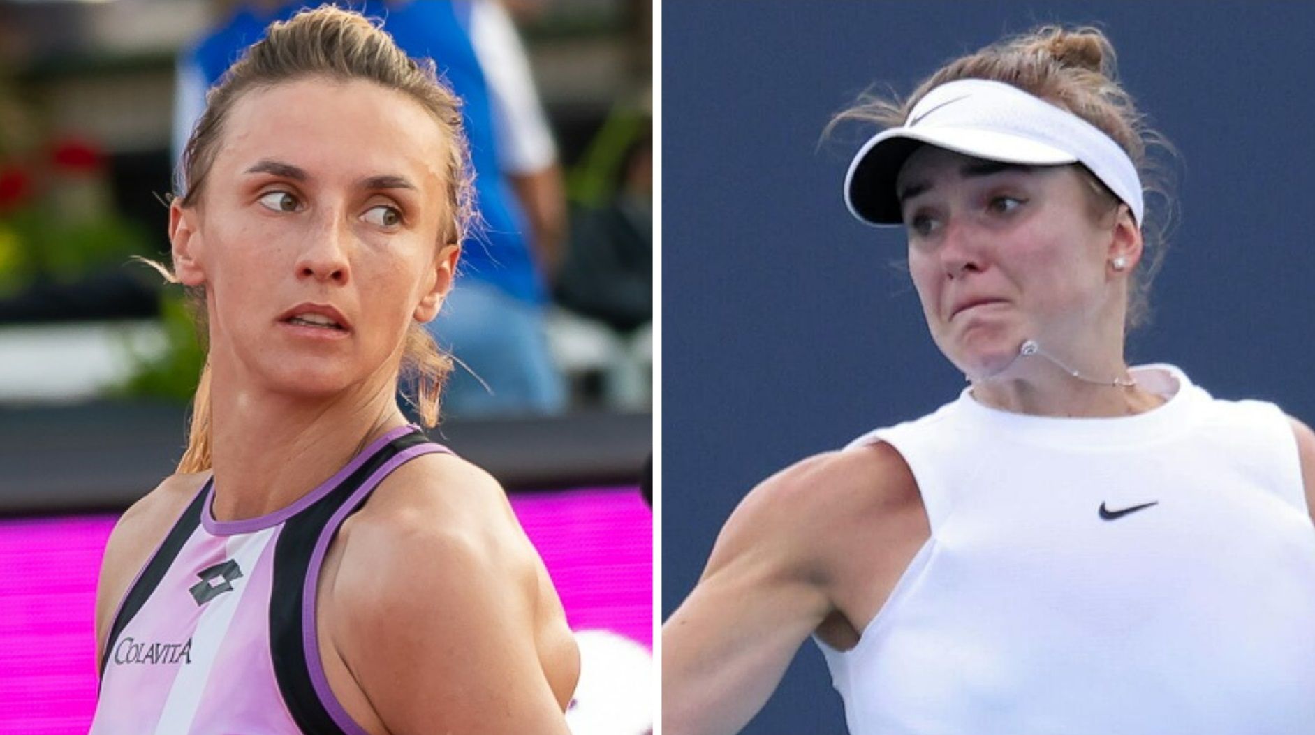 Леся Цуренко и Элина Свитолина Леся Цуренко и Элина Свитолина