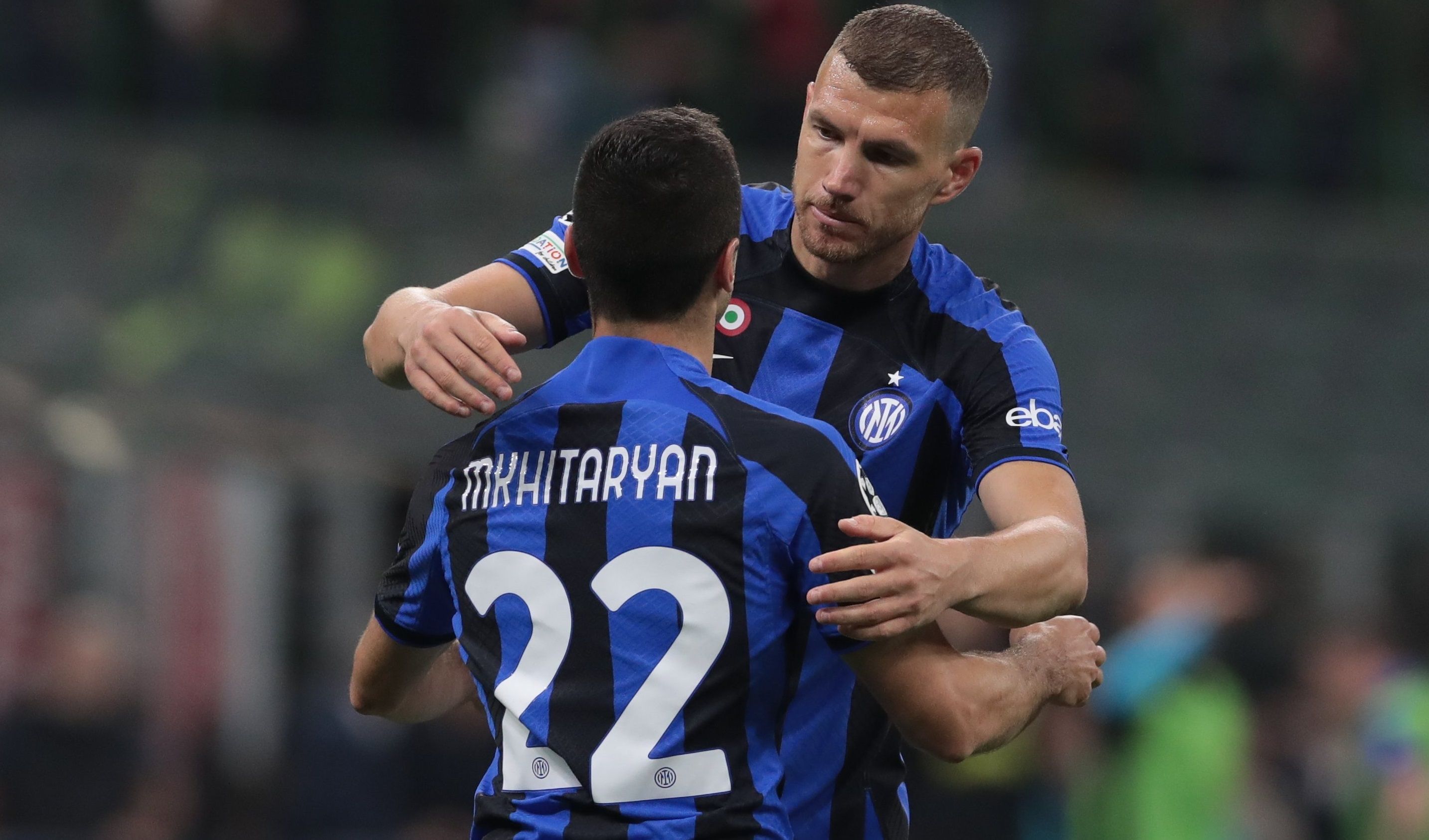 Генрих Мхитарян и Эдин Джеко забили Милану Генрих Мхитарян и Эдин Джеко забили Милану