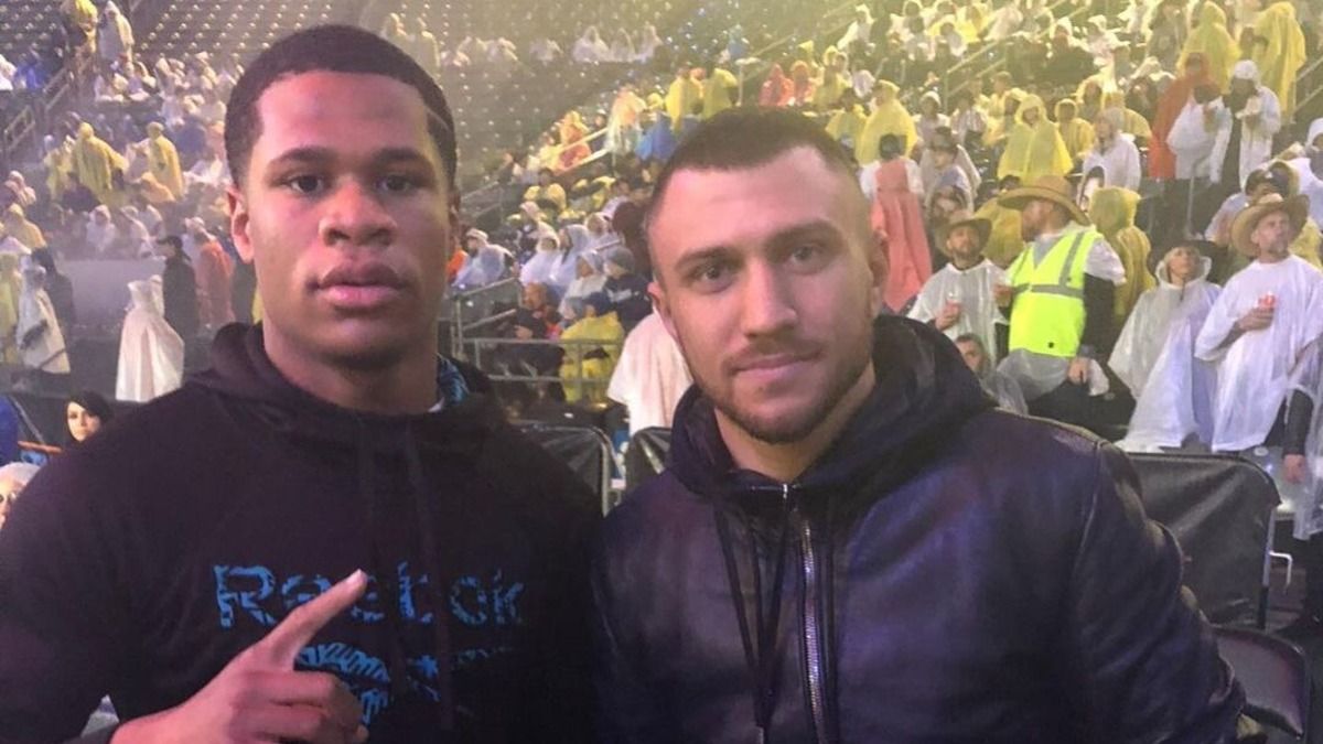 Девин Хейни пообещал отправить на пенсию Василия Ломаченко Девин Хейни пообещал отправить на пенсию Василия Ломаченко