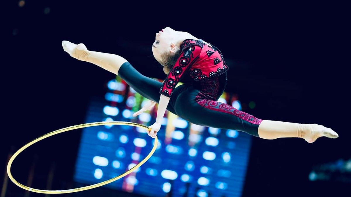 Вікторія Онопрієнко - чемпіонка Європи 2023 з художньої гімнастики