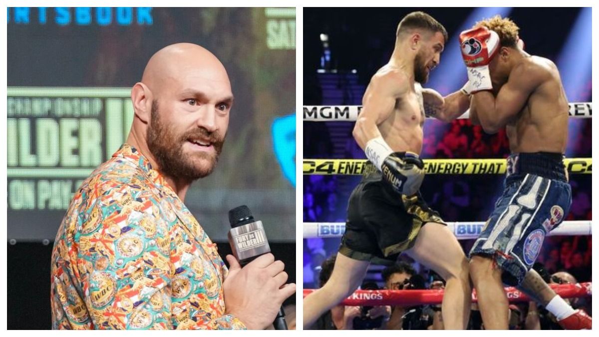 Тайсон Фьюри прокомментировал поражение Василия Ломаченко Тайсон Фьюри прокомментировал поражение Василия Ломаченко