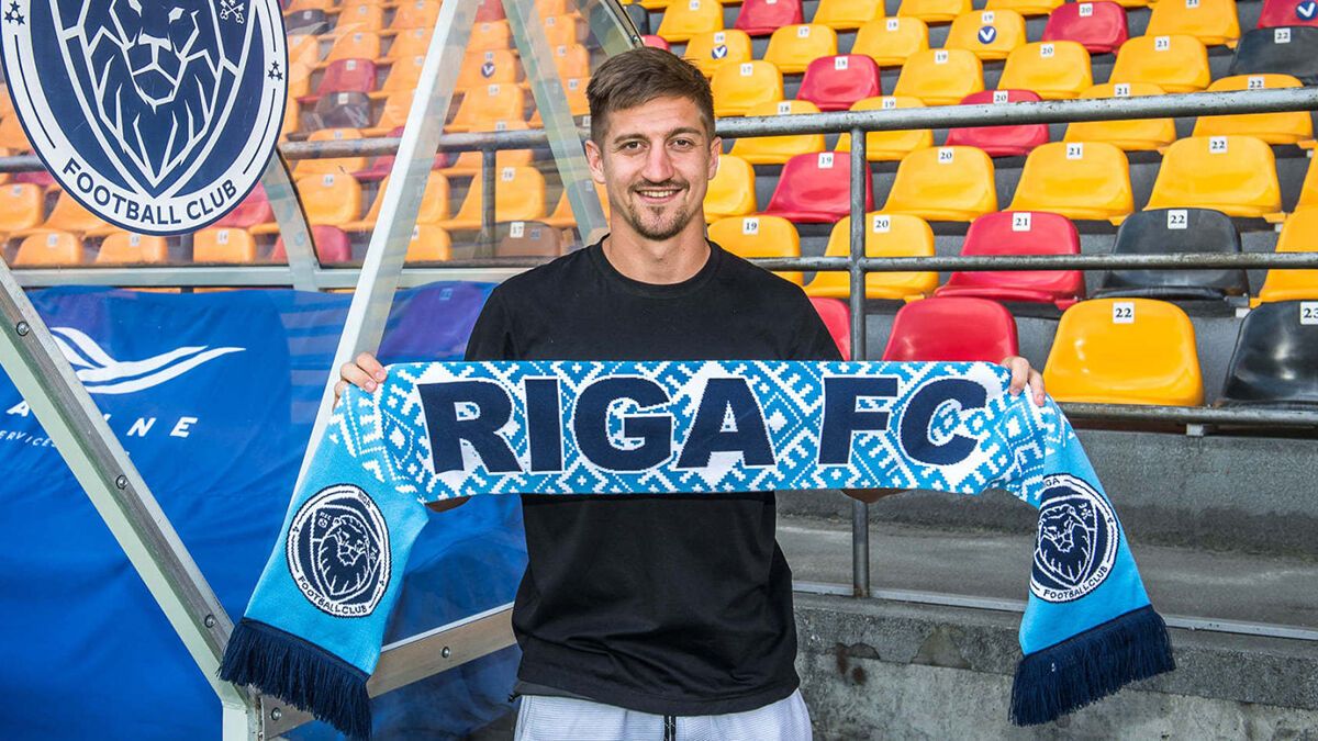 Юрий Вакулко покинет Ригу – клуб запретил ему использовать флаг Украины Юрий Вакулко покинет Ригу – клуб запретил ему использовать флаг Украины