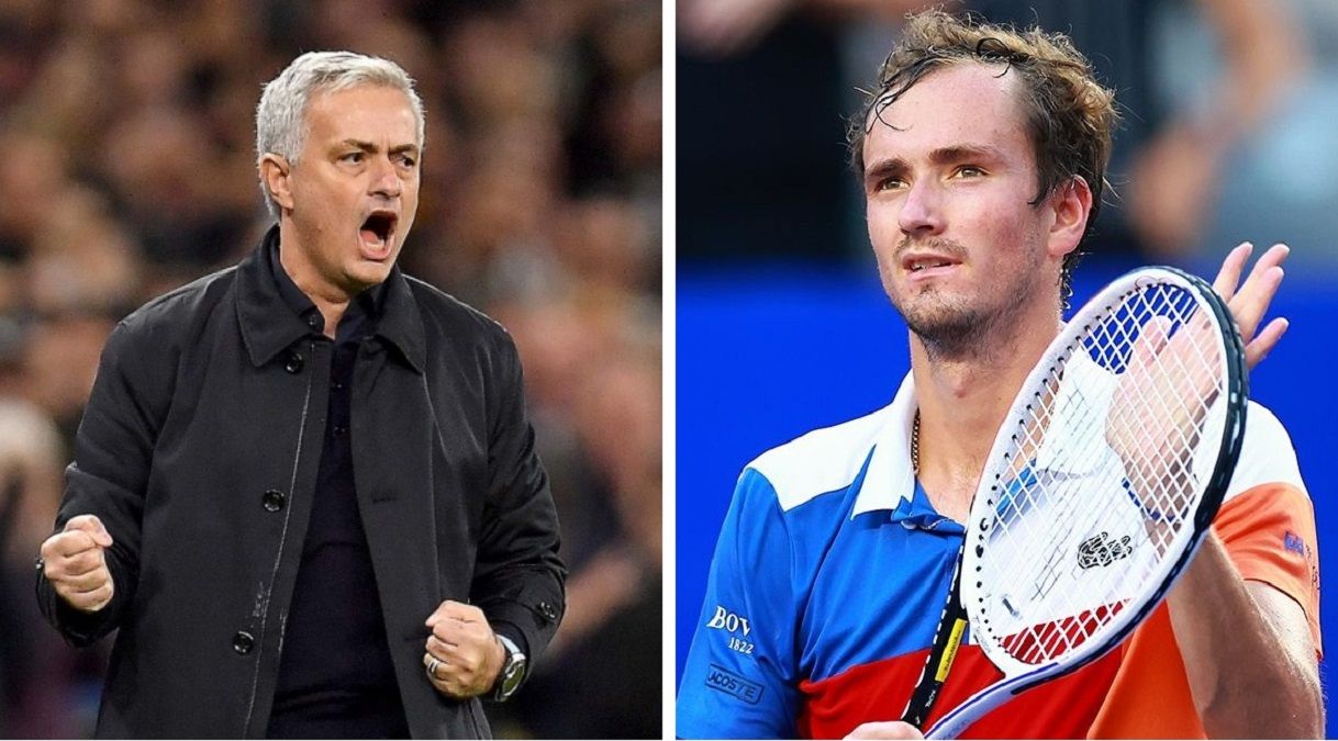 Жозе Моуринью поздравил Даниила Медведева с победой на АТР 1000 в Риме Жозе Моуринью поздравил Даниила Медведева с победой на АТР 1000 в Риме