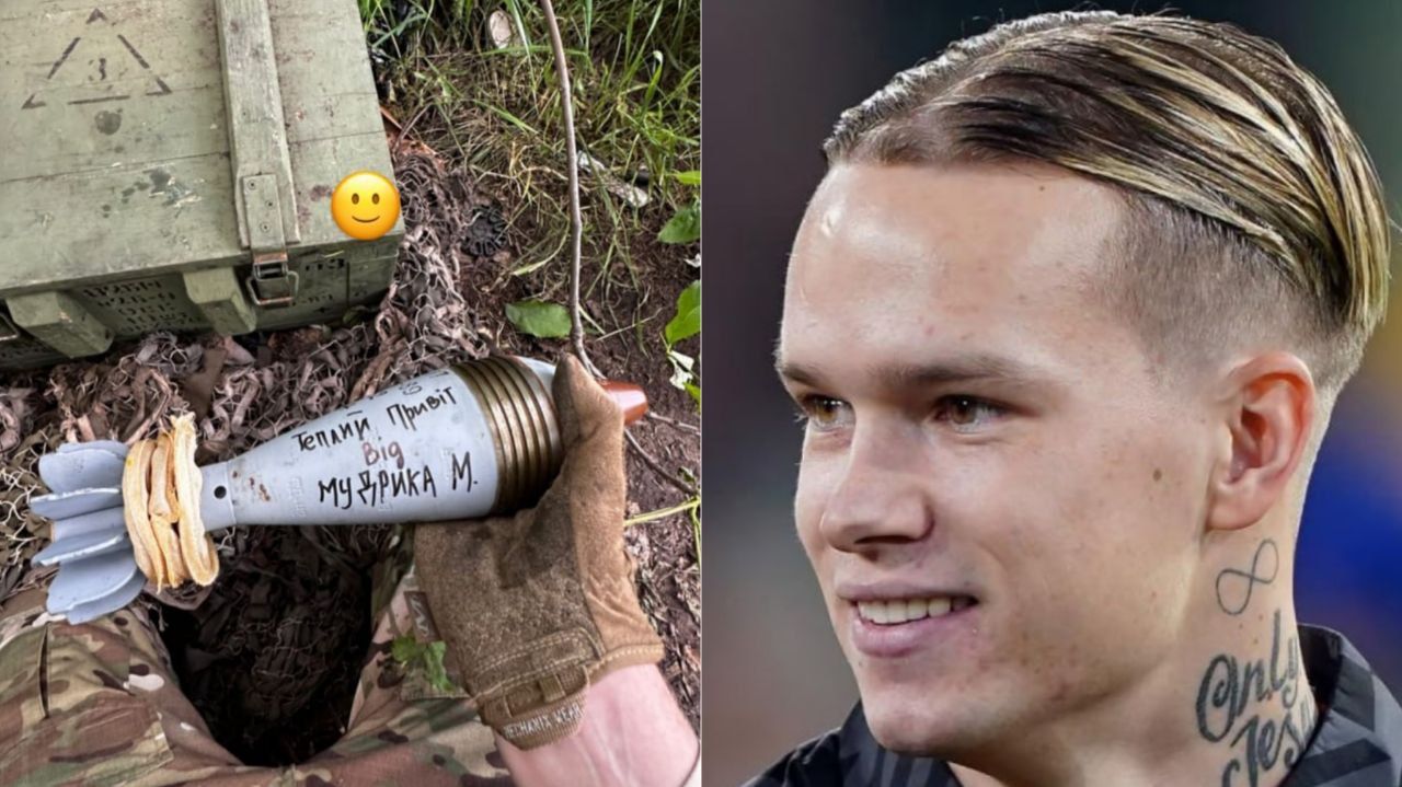 Мудрик передав привіт окупантам Мудрик передав привіт окупантам