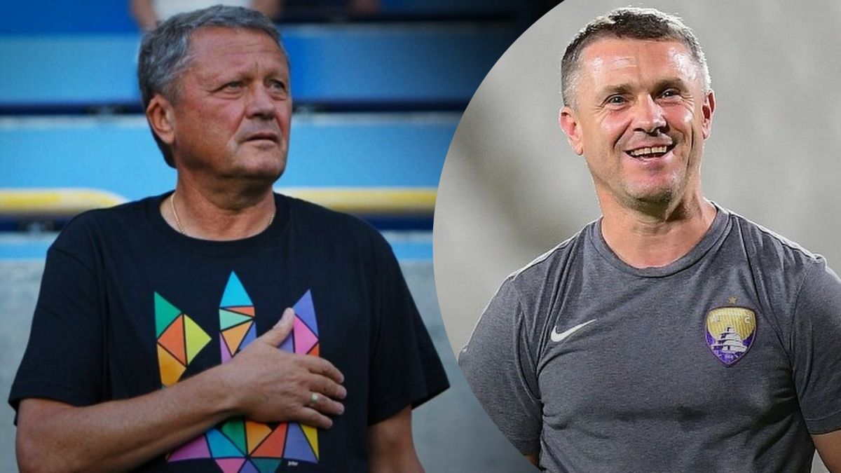 Мирон Маркевич пожелал успехов Сергею Реброву в сборной Украины Мирон Маркевич пожелал успехов Сергею Реброву в сборной Украины