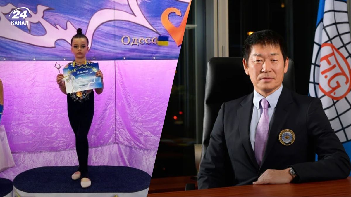 Гимнастка Александра Паскаль получила письмо от президента FIG Моринари Ватанабе Гимнастка Александра Паскаль получила письмо от президента FIG Моринари Ватанабе