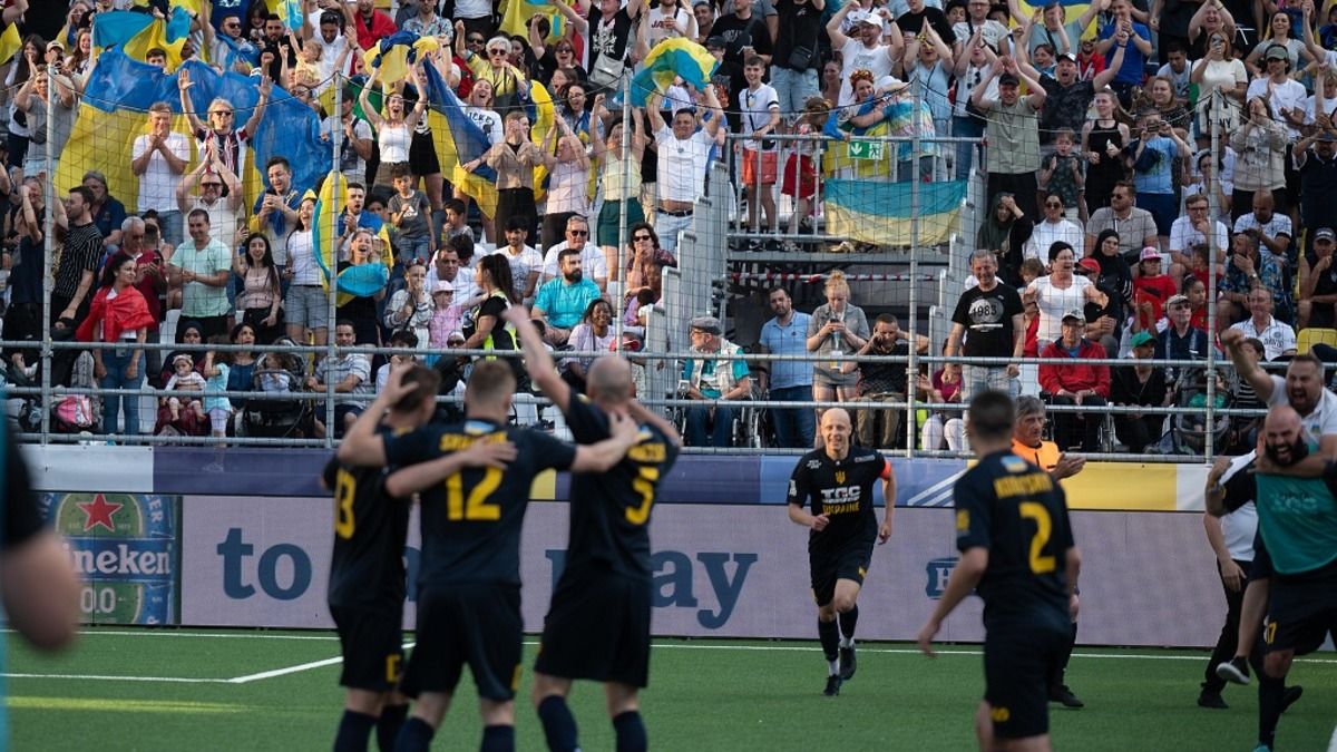 Сборная Украины обыграла Бразилию на ЧМ-2023 из сокки Сборная Украины обыграла Бразилию на ЧМ-2023 из сокки