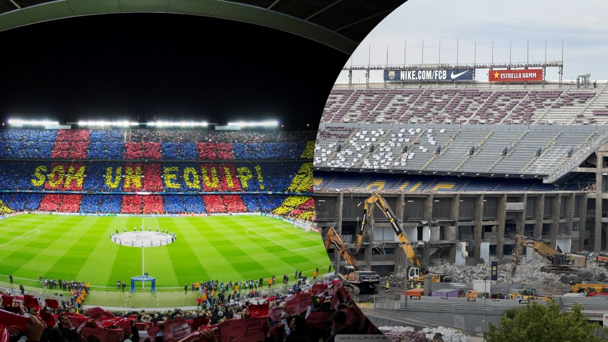 Барселона перестраивает Камп Ноу – видео реконструкции стадиона
