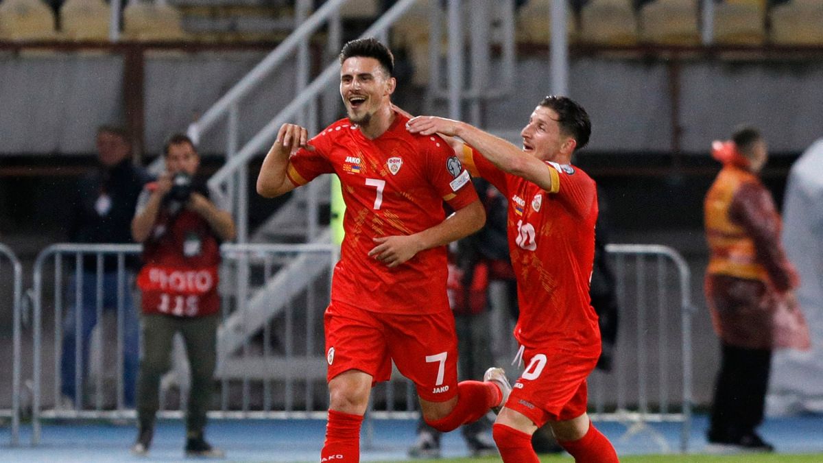 Северная Македония Украина видео голов Барди и Эльмаса матч отбора Евро-2024