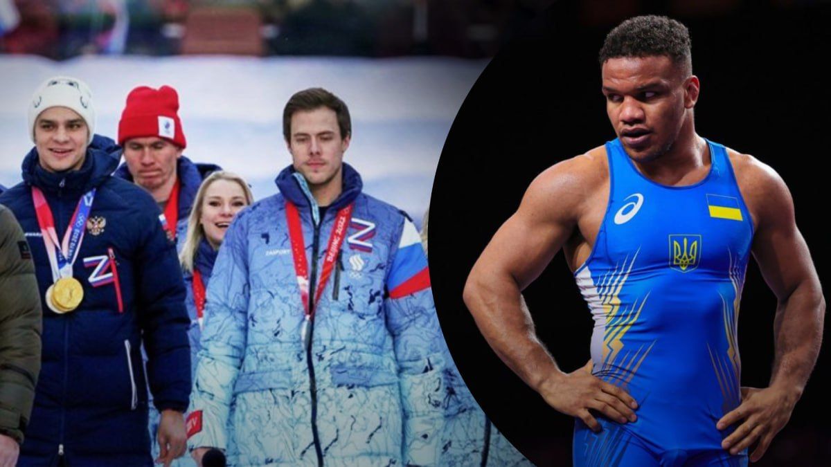 Беленюк и российские "нейтральные" спортсмены Беленюк и российские "нейтральные" спортсмены