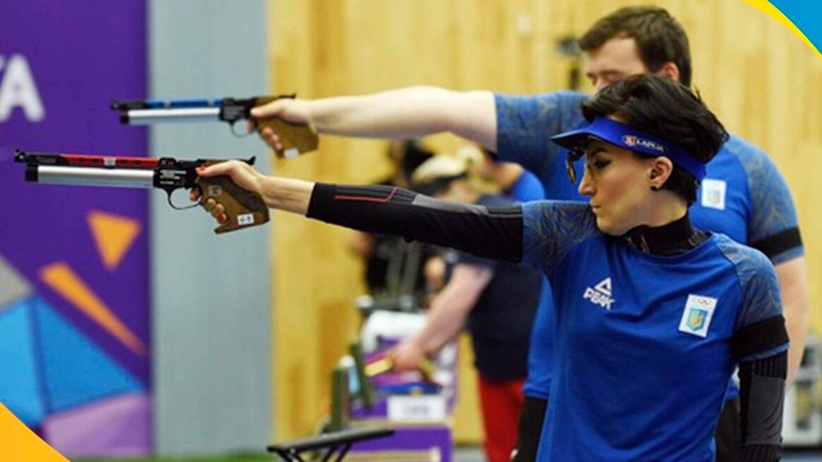 Юлия и Павел Коростылевы стали чемпионами Европейских игр по пулевой стрельбе