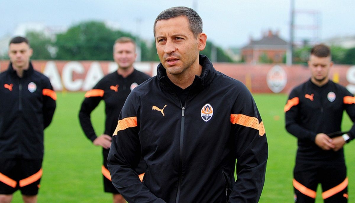 Олексій Бєлік – головний наставник Шахтаря U-19 – увесь тренерський штаб Олексій Бєлік – головний наставник Шахтаря U-19 – увесь тренерський штаб