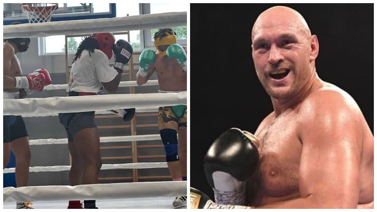 Тайсон Ф'юрі пригрозив Олександру Усика після спарингу проти двох боксерів Тайсон Ф'юрі пригрозив Олександру Усика після спарингу проти двох боксерів