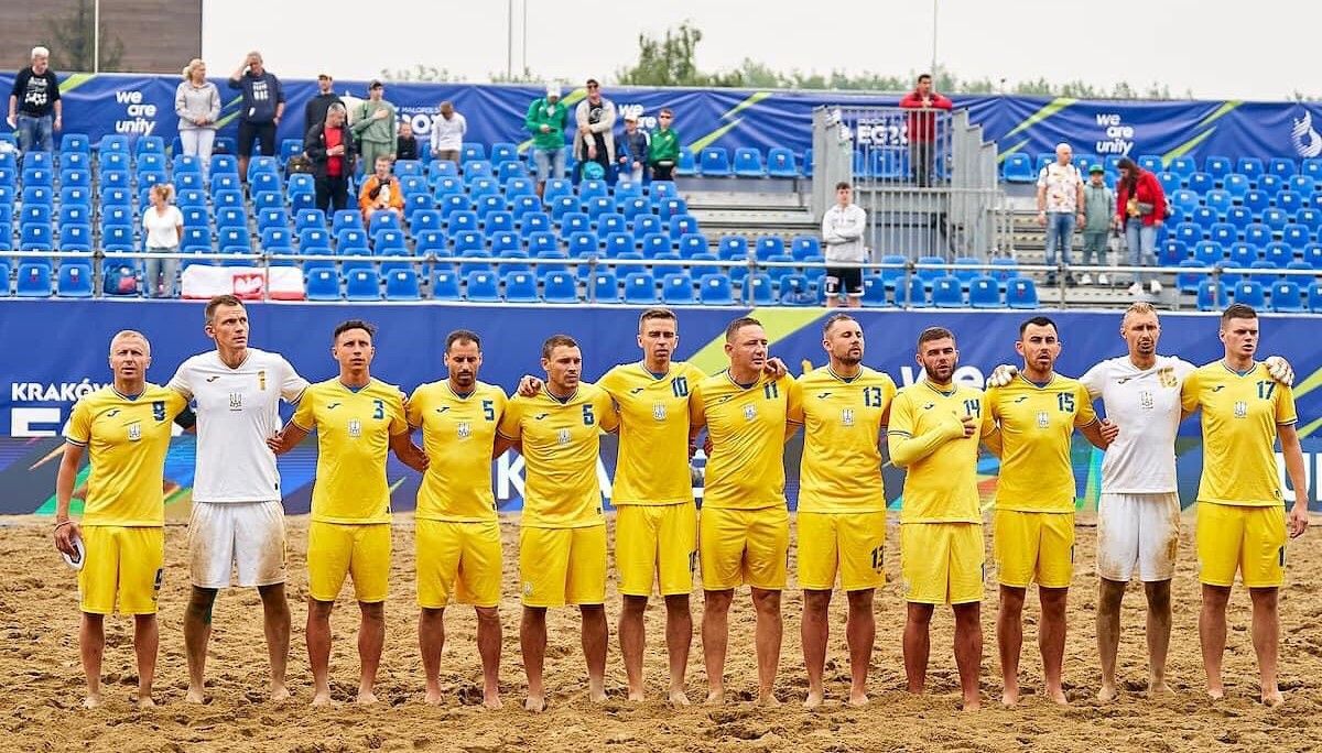 Збірна України з пляжного футболу Збірна України з пляжного футболу