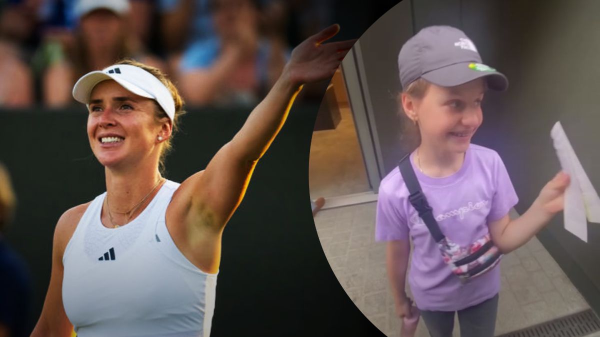 Свитолина пригласила на свой матч Уимблдону семью украинского военного - видео Свитолина пригласила на свой матч Уимблдону семью украинского военного - видео