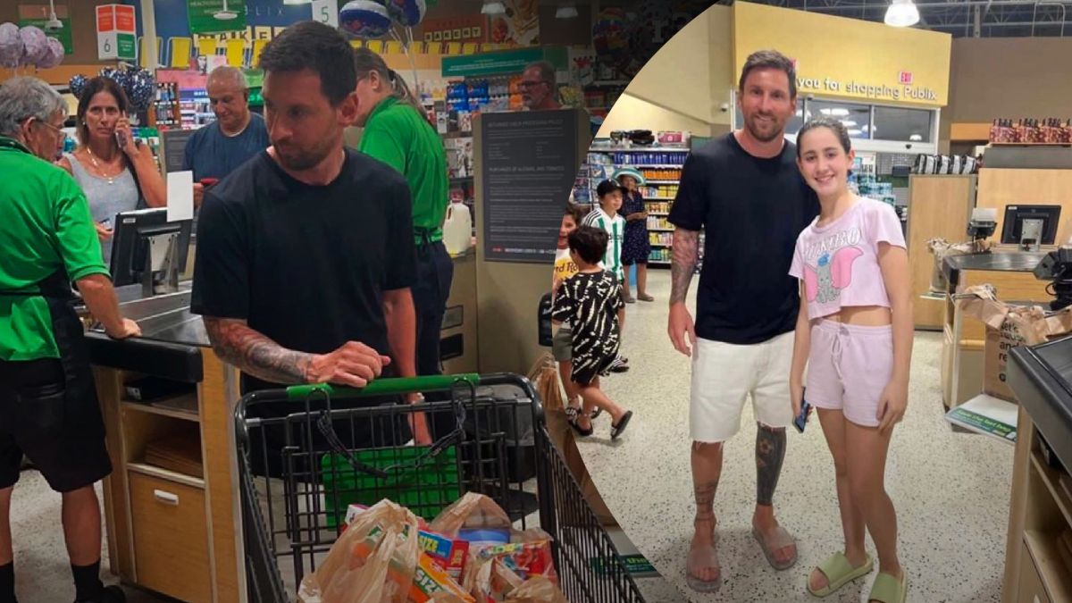 Лионеля Месси заметили в супермаркете Майами - фото