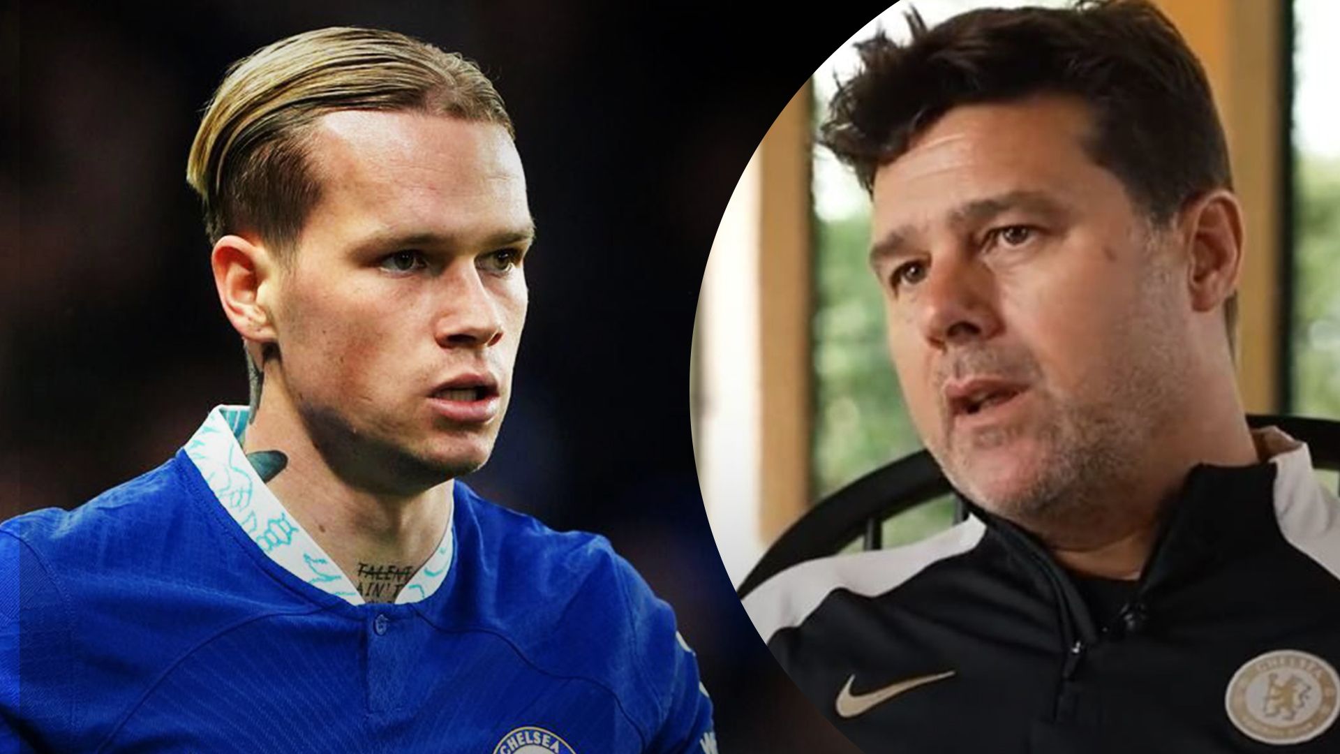 Михаил Мудрик и Маурисио Почеттино Михаил Мудрик и Маурисио Почеттино