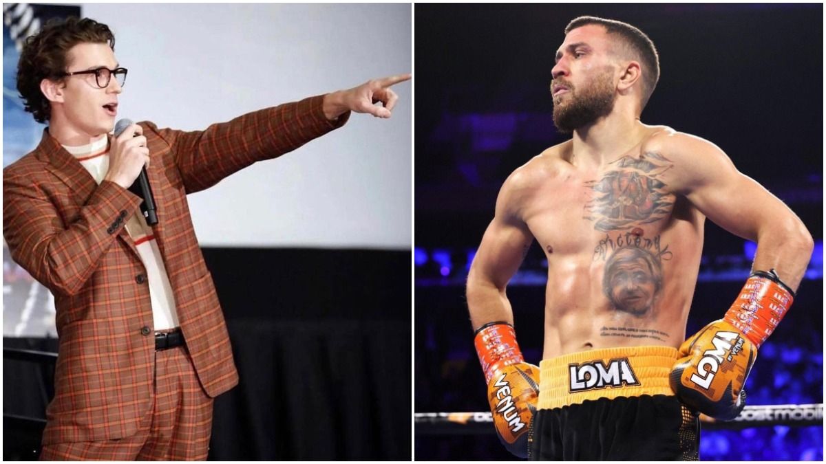 Актер Томас Холланд назвал Василия Ломаченко любимым боксером Актер Томас Холланд назвал Василия Ломаченко любимым боксером