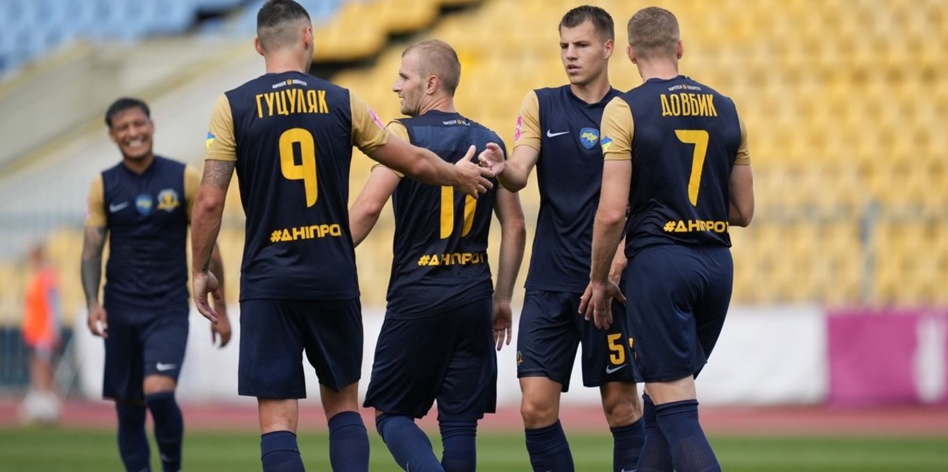 Дніпро-1 поступився у Лізі чемпіонів Дніпро-1 поступився у Лізі чемпіонів