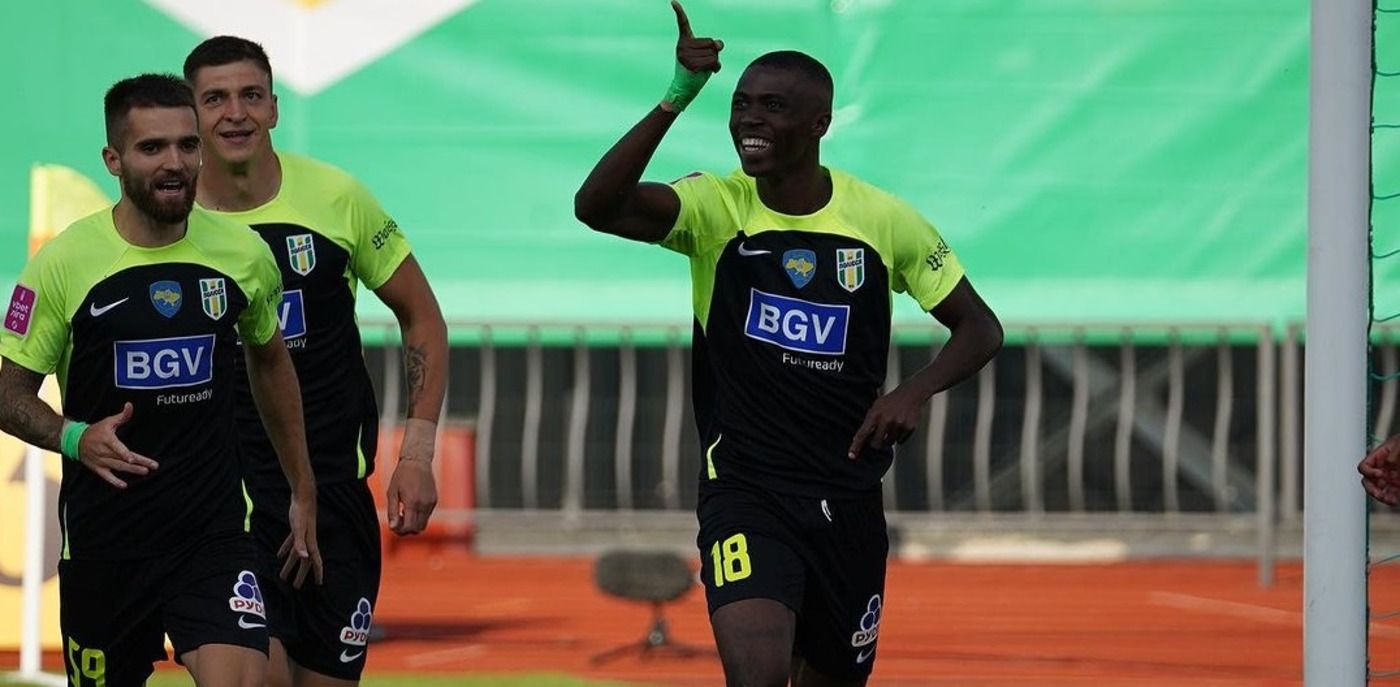 Бен Макуана забил дебютный гол в УПЛ Бен Макуана забил дебютный гол в УПЛ