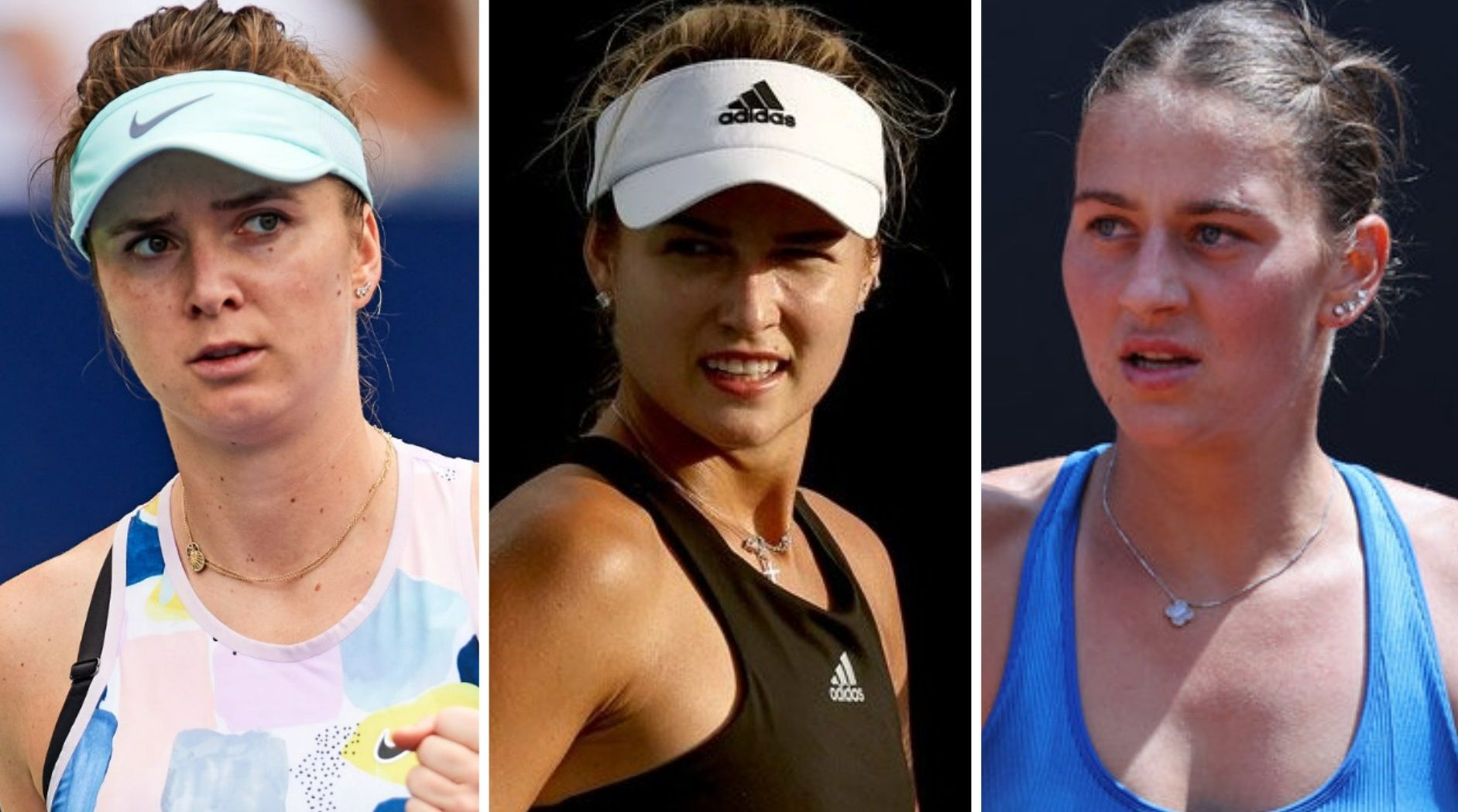 Еліна Світоліна, Ангеліна Калініна та Марта Костюк Еліна Світоліна, Ангеліна Калініна та Марта Костюк