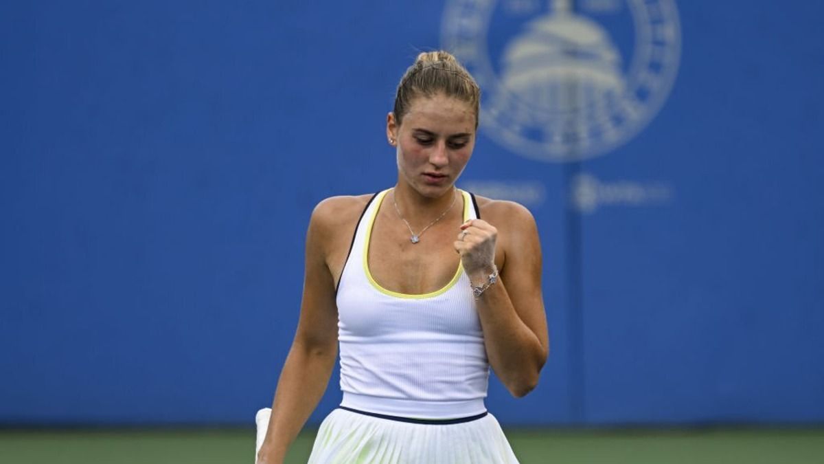 Марта Костюк обыграла Бьянку Андрееску в 1/16 DC Open - WTA 500