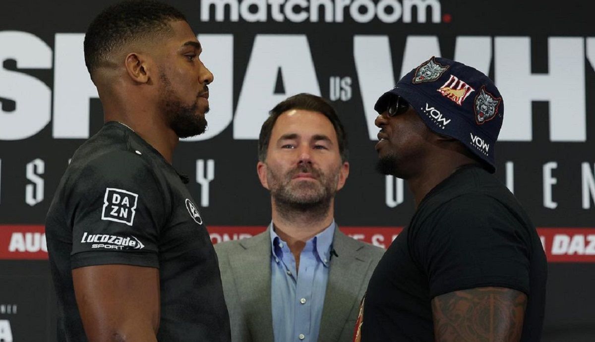 Бою Джошуа – Вайт не буде - причина зриву поєдинку 12 серпня у Лондоні Бою Джошуа – Вайт не буде - причина зриву поєдинку 12 серпня у Лондоні