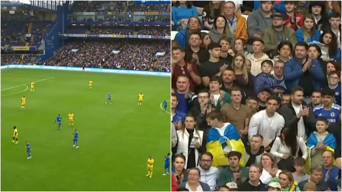 Благотворительный матч Game4Ukraine зрители устроили овацию украинцам – видео Благотворительный матч Game4Ukraine зрители устроили овацию украинцам – видео