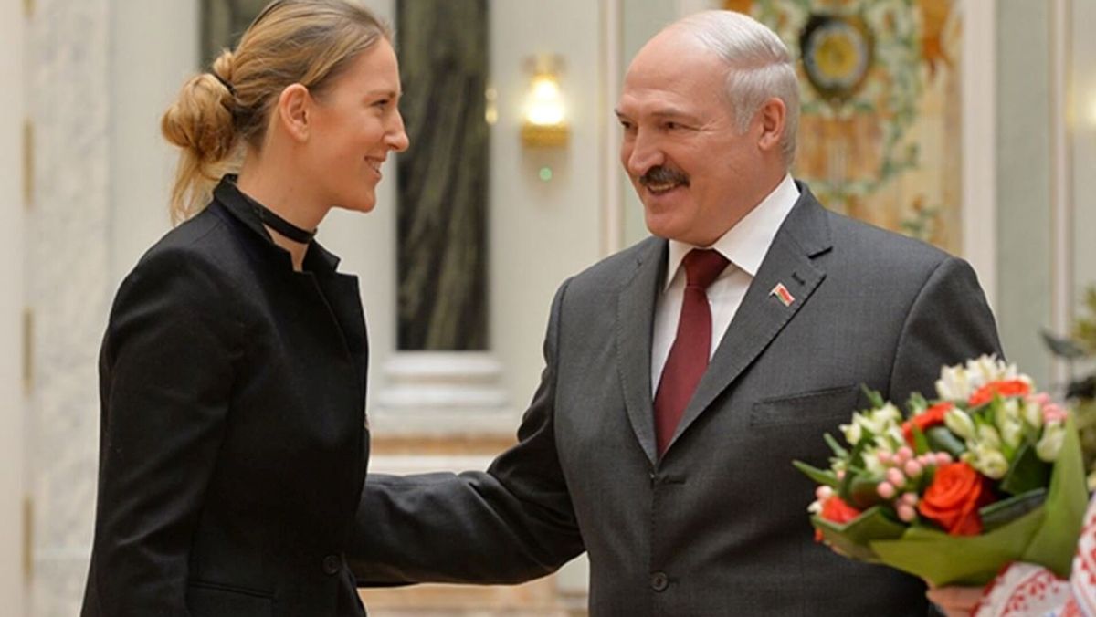 Вікторія Азаренко з білоруським диктатором