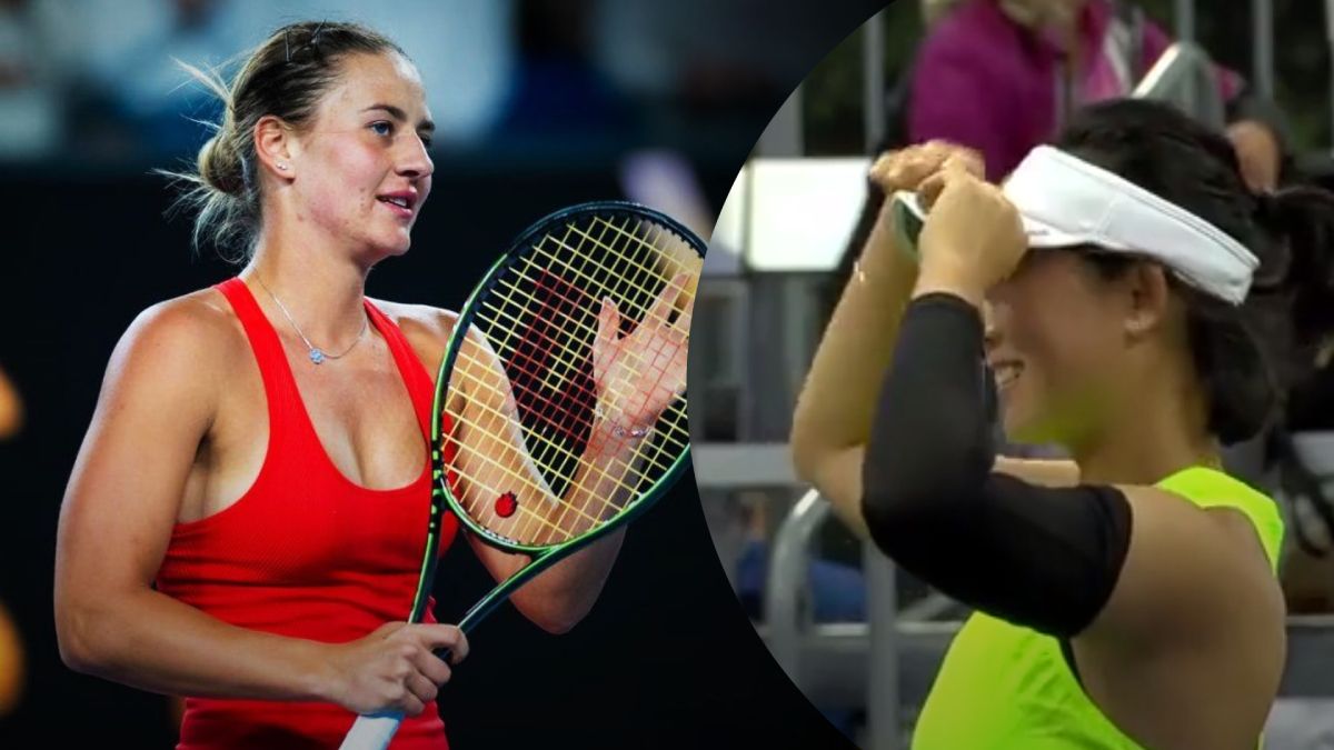 Костюк випадково влучила у кепку суперниці на турніру у Монреалі WTA 1000 - відео Костюк випадково влучила у кепку суперниці на турніру у Монреалі WTA 1000 - відео