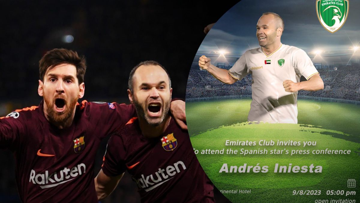 Андрес Иньеста – футболист Эмирейтс – что известно о трансфере Андрес Иньеста – футболист Эмирейтс – что известно о трансфере