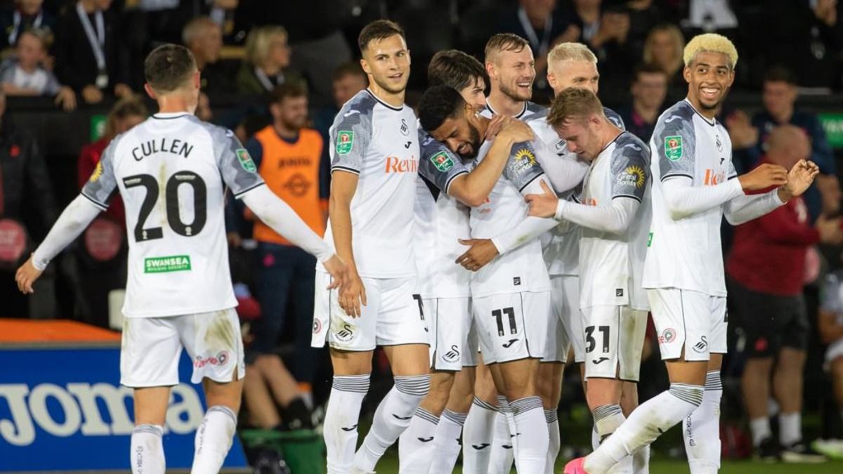 Николай Кухаревич дебютировал по Свонсу в Кубке английской лиги Николай Кухаревич дебютировал по Свонсу в Кубке английской лиги