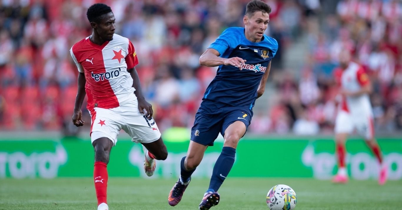 Дніпро-1 поступився Славії Дніпро-1 поступився Славії