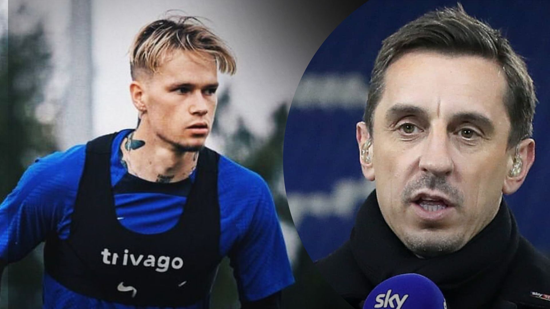 Михайло Мудрик та Гарі Невілл Михайло Мудрик та Гарі Невілл