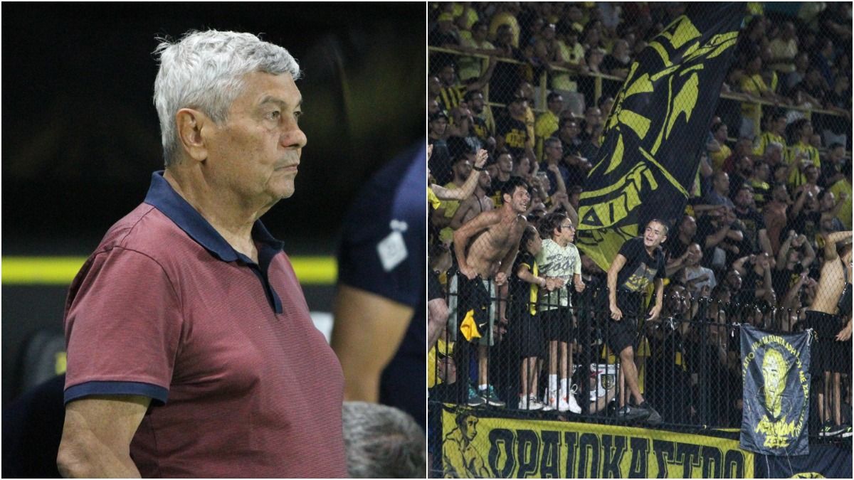 Мірча Луческу про поведінку уболівальників Аріса в матчі Ліги конференцій Мірча Луческу про поведінку уболівальників Аріса в матчі Ліги конференцій