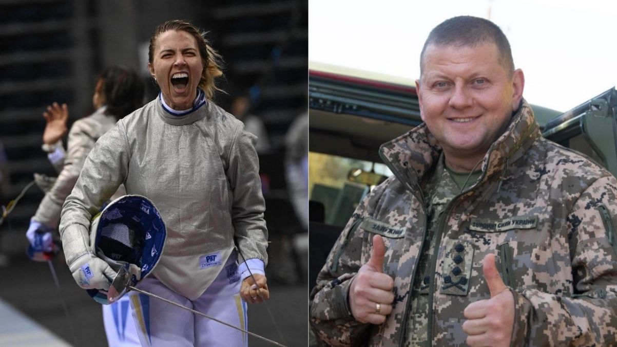 Ольга Харлан і Валерій Залужний Ольга Харлан і Валерій Залужний