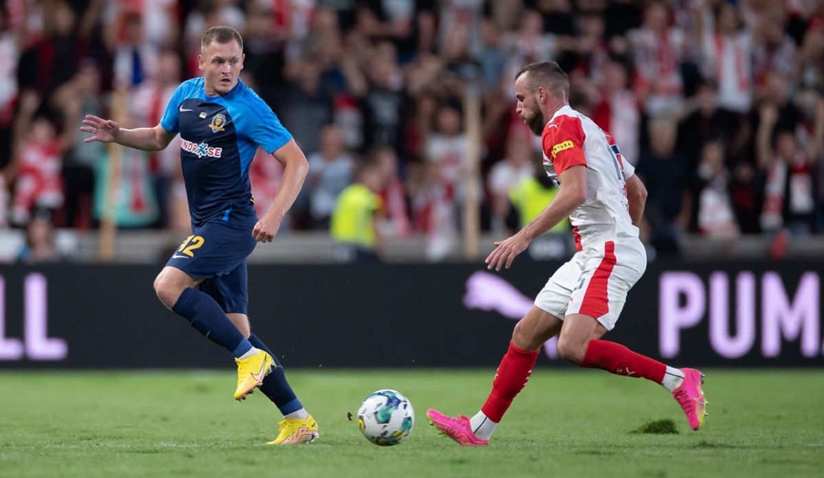 Днепр-1 – Славия - Юречка сравнял счет в матче 1:1 Днепр-1 – Славия - Юречка сравнял счет в матче 1:1