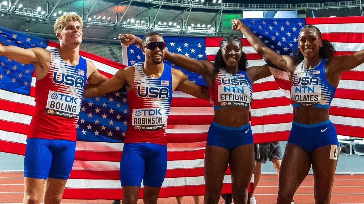 ЧС-2023 з легкої атлетики новий світовий рекорд у естафеті 4х400 м – відео ЧС-2023 з легкої атлетики новий світовий рекорд у естафеті 4х400 м – відео