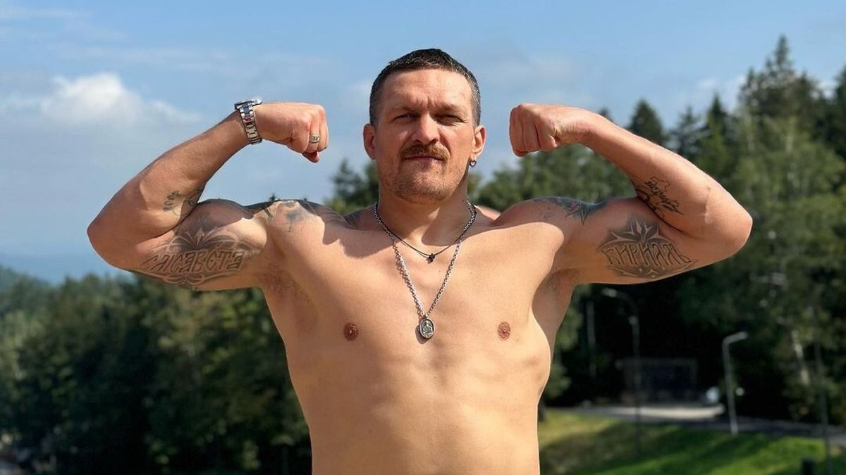 Бой Усик Дюбуа – украинский боксер продемонстрировал новый трюк с монетками видео